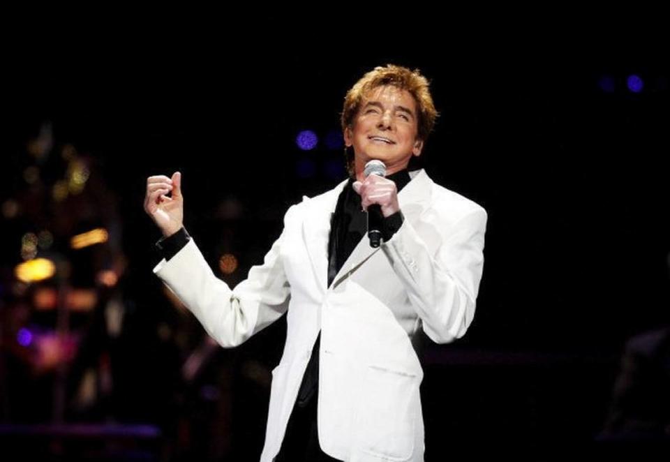 Barry Manilow will perform at Spectrum Center in Charlotte on Saturday, Jan. 21.