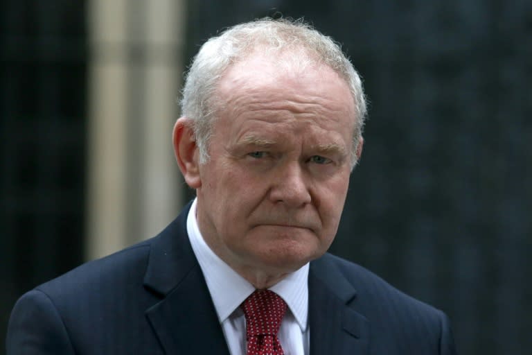 Martin McGuinness resigned as Northern Ireland's deputy first minister in January amid ill-health and a breakdown in relations with the rival Democratic Unionist Party