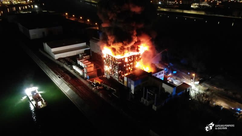 Fire destroys some servers at French data company OVHcloud