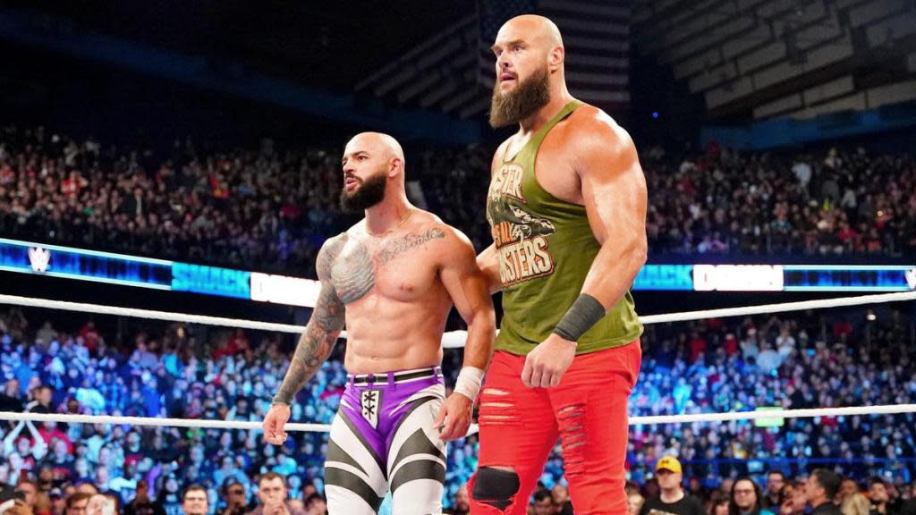 Braun Strowman Ricochet WWE