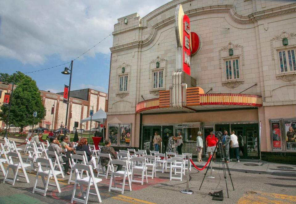 The 10th annual induction ceremony into the Jazz Walk of Fame was held Saturday, June 8, 2024 in front of the Gem Theater at 18th and Vine in Kansas City. Patti Austin, Roberta Flack and Bob James were inducted. Flack and James were unable to attend.