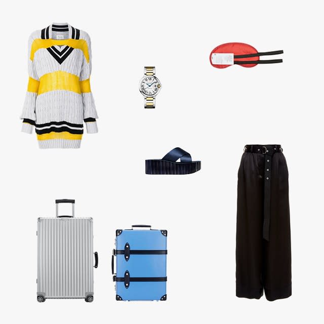 Take your airport style to new heights with a chic wardrobe that’s ready for wheels up.