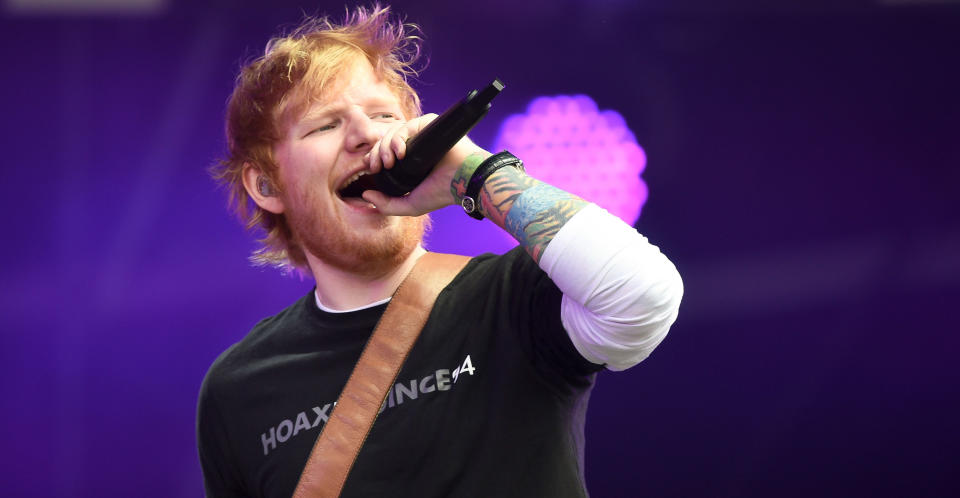 Ed Sheeran has beat Katy Perry and Taylor Swift as highest earning solo artist. (PA Images)