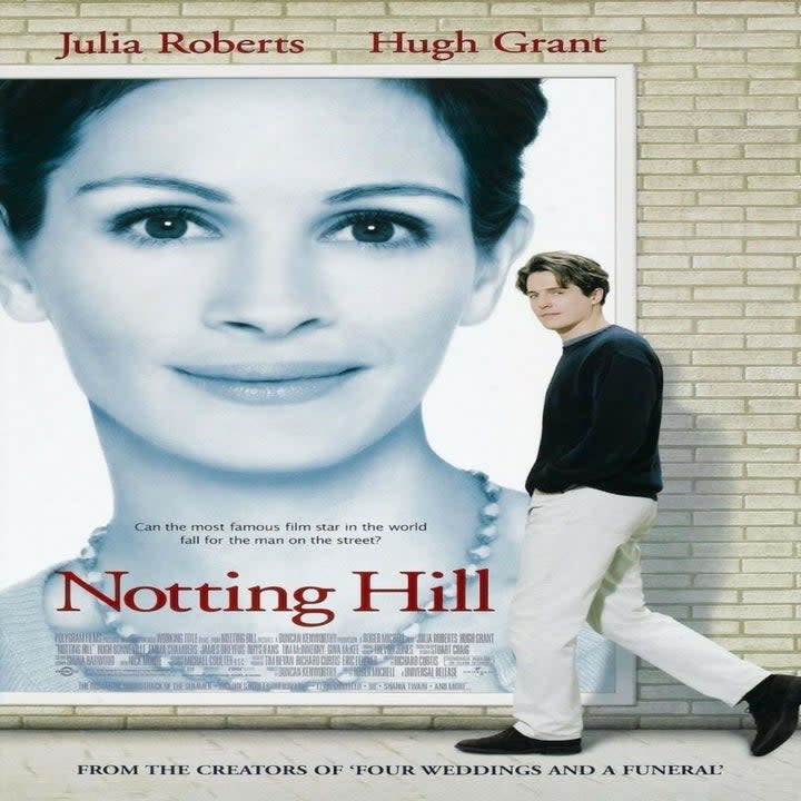 Notting Hill movie poster.