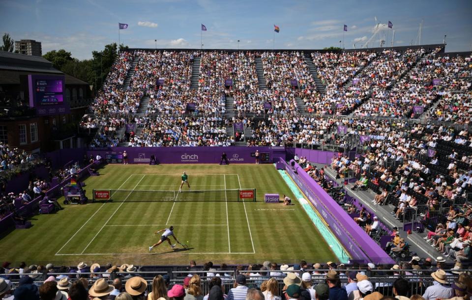 A WTA Tour event will be played at Queen’s next year (AFP via Getty Images)