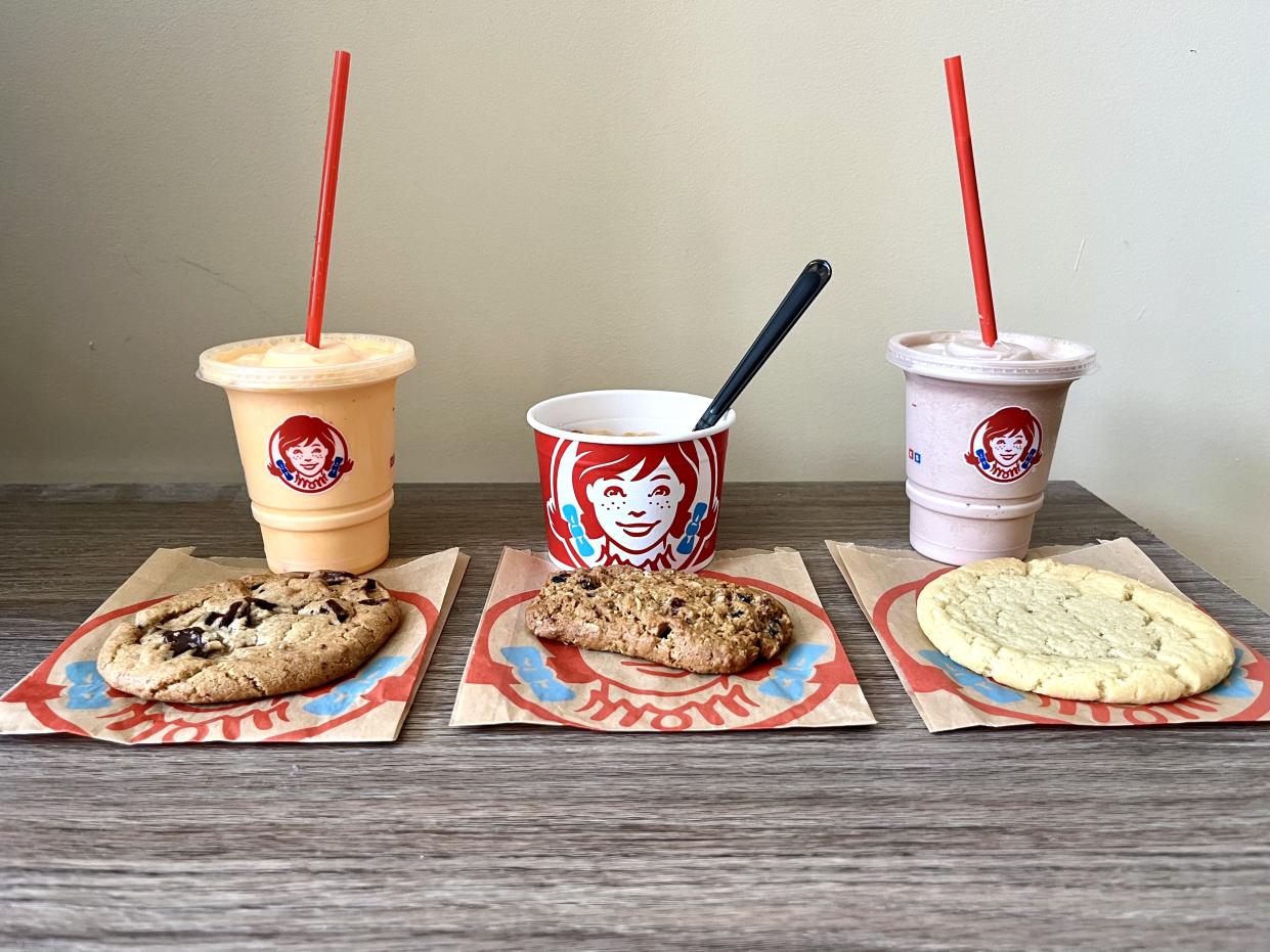 6 wendy's desserts