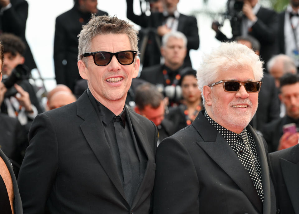 Ethan Hawke and Pedro Almodovar