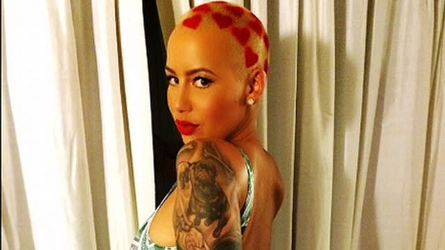 Amber Rose has got a girl crush! The 31-year-old model shared on Woman Crush Wednesday (WCE) that she has a thing for Margot Robbie, Leonardo DiCaprio's love interest in <em>The Wolf of Wall Street.</em> <strong> PHOTOS: Star Shots! What's on Instagram? </strong> "My #WCE @margotrobbie she is by far the hottest woman on the planet right now!" Rose wrote of the 24-year-old actress. "#ImHavingLesbianicFeelings She's perfect." While Robbie isn't as open about her crushes and love interests as Rose -- she's said to be seeing British assistant film director Tom Ackerley -- she did tell <em>Marie Claire </em>magazine earlier this year that she was done dating actors. <strong> VIDEO: Amber Rose Reveals Her Bra Size </strong> "I made a conscious decision not to date actors, but not because I hate actors. That's a nasty generalization to make, and that's not the case," she said. "People take such an interest in your love life when you have a profile that it puts a lot of stress on a relationship. So, two people with profiles, I figure it's just double the amount of scrutiny, and I'd like to avoid that at all costs." <strong> Was Margot Robbie your #WCE? </strong> Rose may change her mind about the actress once she sees how frightening she looks as Harley Quinn in <em> Suicide Squad</em>. Check it out: