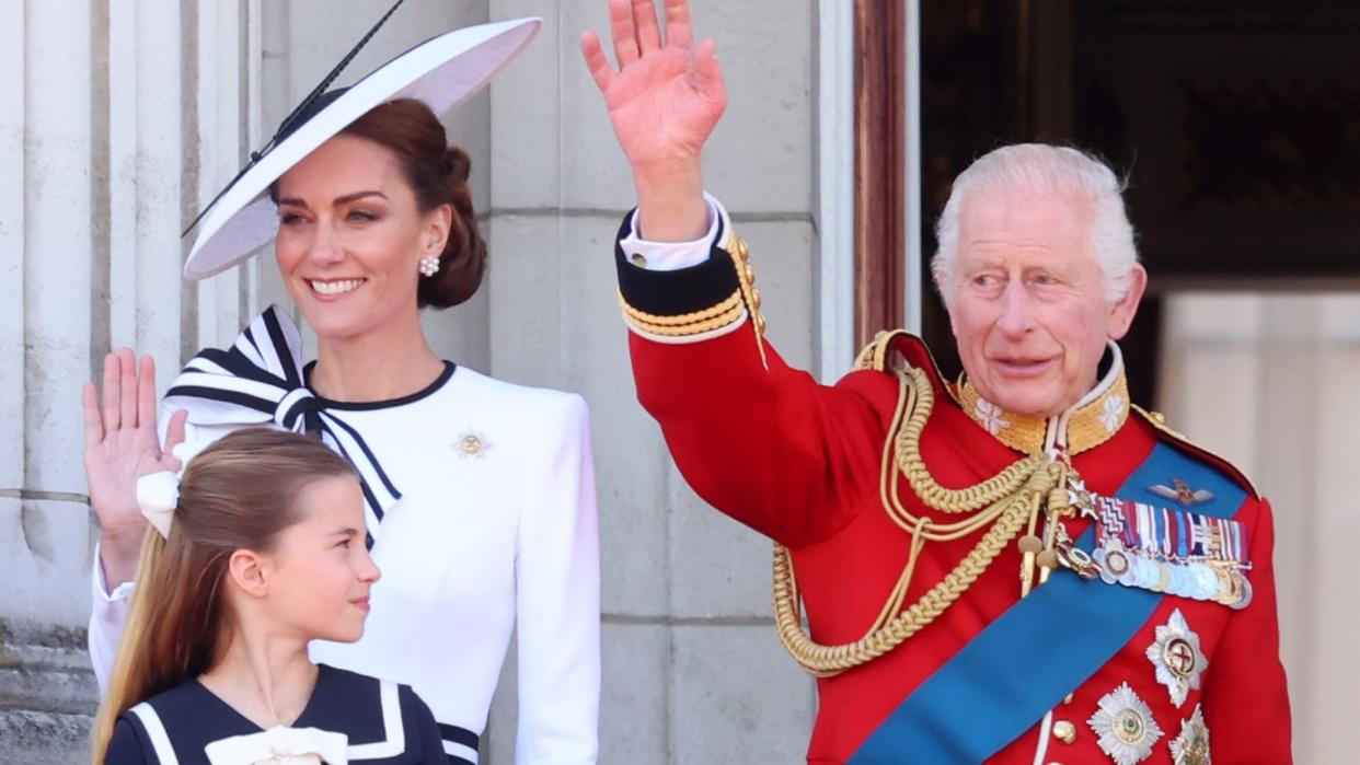 Kate Middleton, Princess Charlotte and King Charles