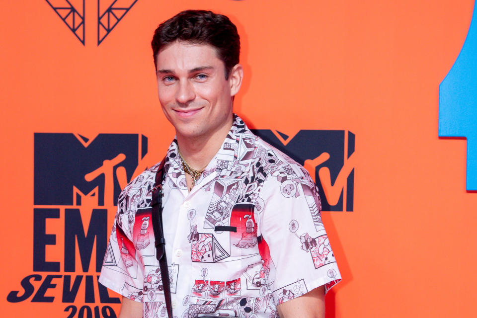 Joey Essex during the MTV European Music Awards 2019 (MTV EMA�s) at the FIBES Conference and Exhibition Centre in Seville, Andalusia, Spain. (Photo by DPPA/Sipa USA)