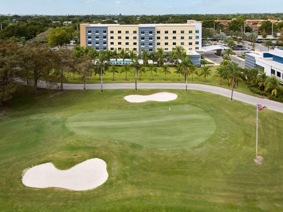 Work on your golf game while staying at the Fairfield by Marriott Fort Lauderdale Northwest