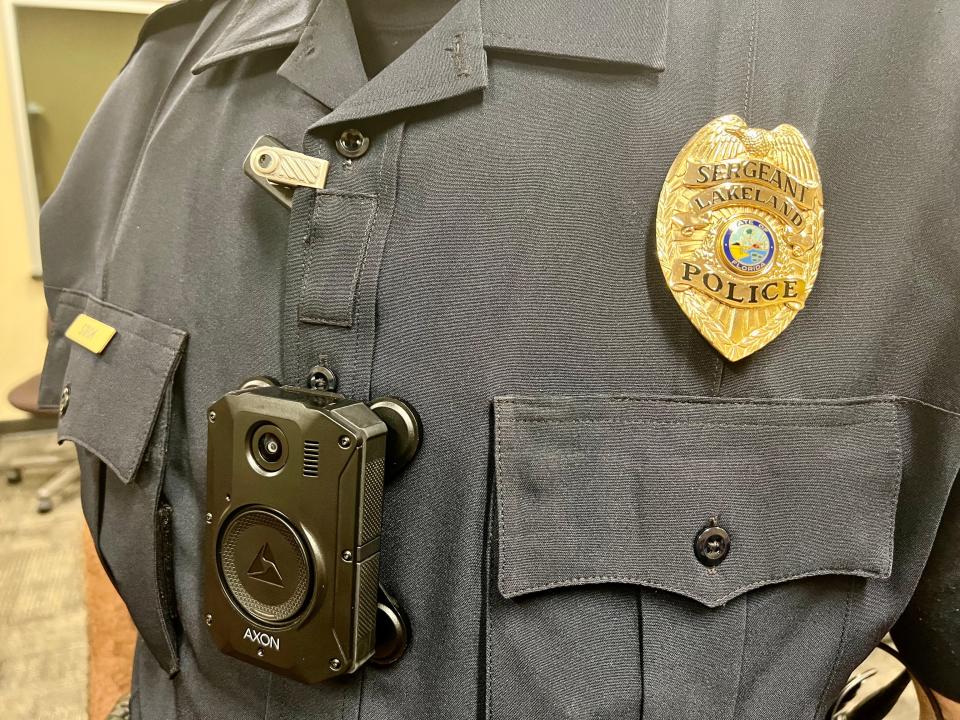 Lakeland Police Department has equipped more than 100 uniformed patrol officers with body-worn cameras ahead of Christmas.