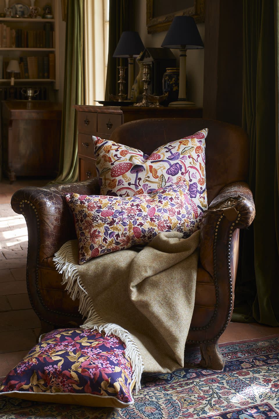 <p>Spruce up your sofa with Emma Bridgewater's brand new collection of stylish velvet and linen cushions. Available in varying sizes, choose from an array of famous EB prints, such as the new Autumn Crocus, Oak or Butterflies range.</p><p><a class="link " href="https://go.redirectingat.com?id=127X1599956&url=https%3A%2F%2Fwww.emmabridgewater.co.uk%2Fsearch%3Fview%3Dspring%26q%3Dcushion&sref=https%3A%2F%2Fwww.housebeautiful.com%2Fuk%2Flifestyle%2Fshopping%2Fg37527696%2Femma-bridgewater-autumn-range%2F" rel="nofollow noopener" target="_blank" data-ylk="slk:SHOP CUSHIONS;elm:context_link;itc:0;sec:content-canvas">SHOP CUSHIONS</a></p>