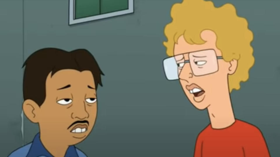 Efren Ramirez and Jon Heder on Napoleon Dynamite