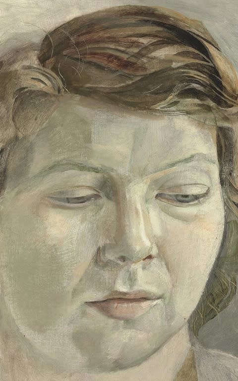 Portrait of Lady Scott by Lucian Freud - Credit: Christie's