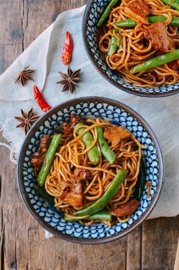 Bian Dou Men Mian Steamed Noodles with Green Beans