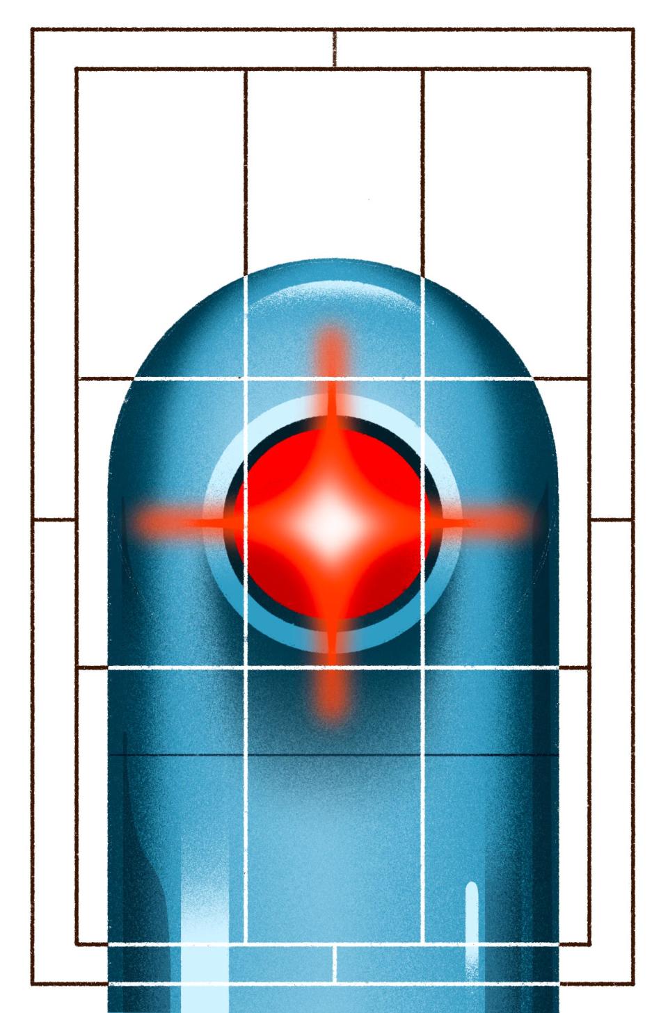 Robot strike zone