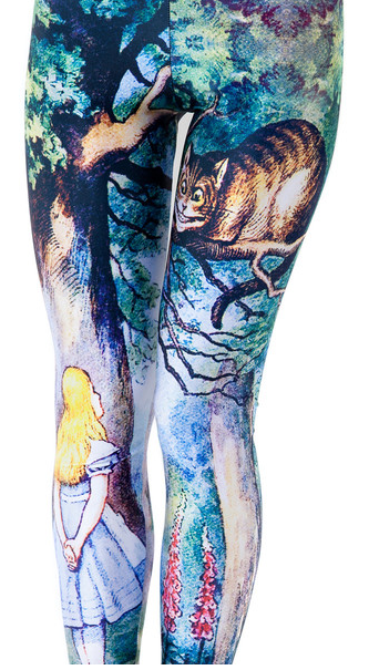 Alice in Wonderland Leggings, $75