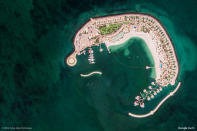 A Google Earth View of Qatar, UAE. (Google Earth View)