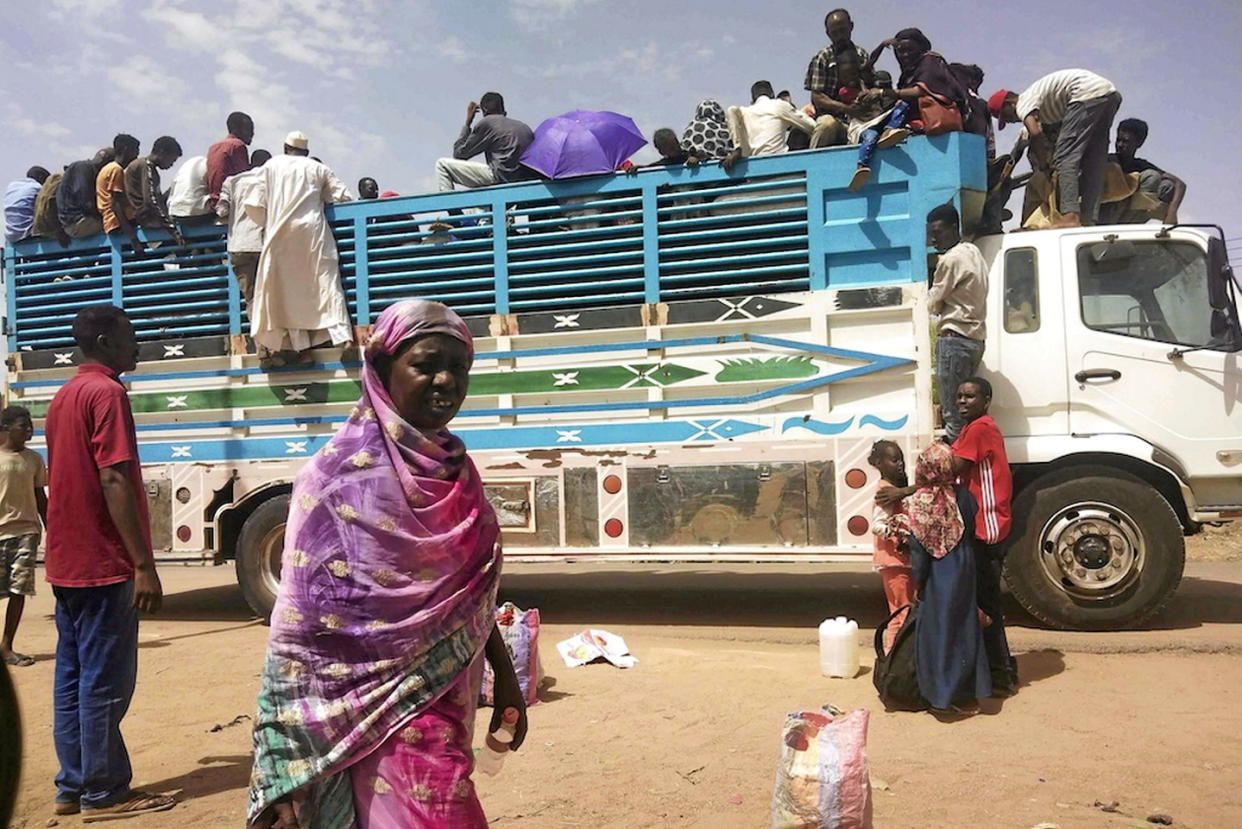 Le conflit qui fait rage au Soudan a chassé plus de 3,1 millions de personnes de leurs foyers, dont plus de 700 000 ont fui vers les pays voisin, selon les Nations unies.  - Credit:AP/SIPA / SIPA
