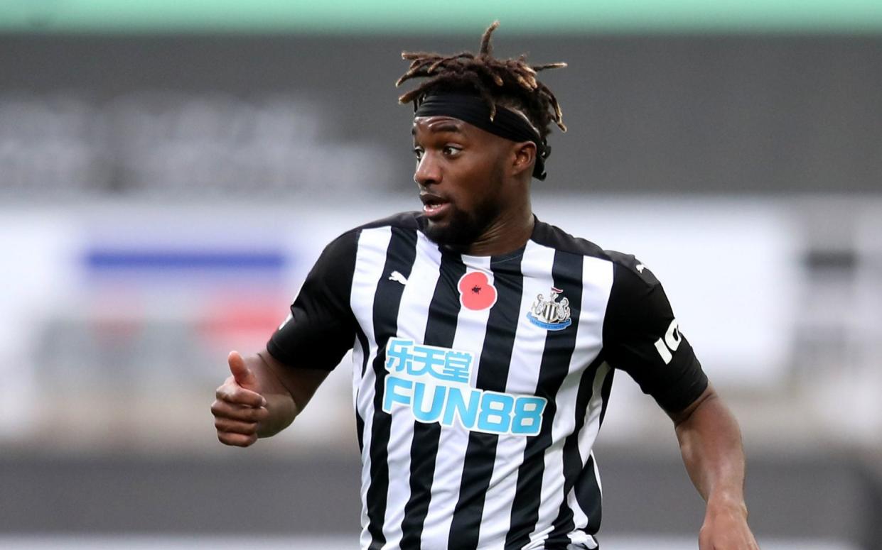 Allan Saint Maximin back in Newcastle training as Steve Bruce admits: 'We're not quite the same without him' -  PA