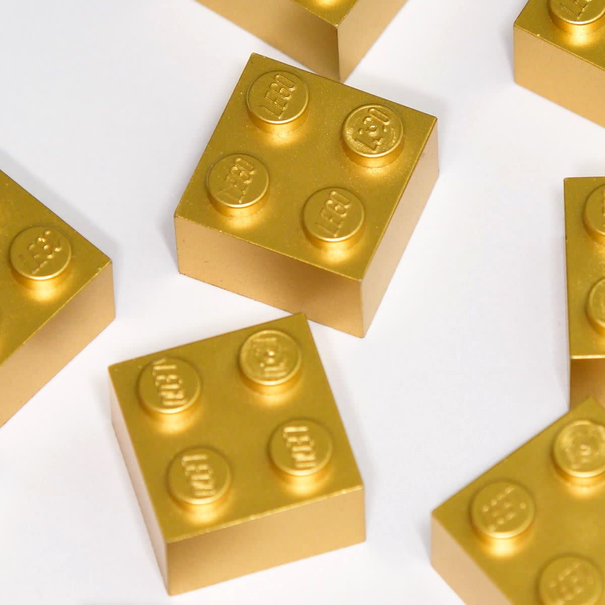 Gold LEGO Brick