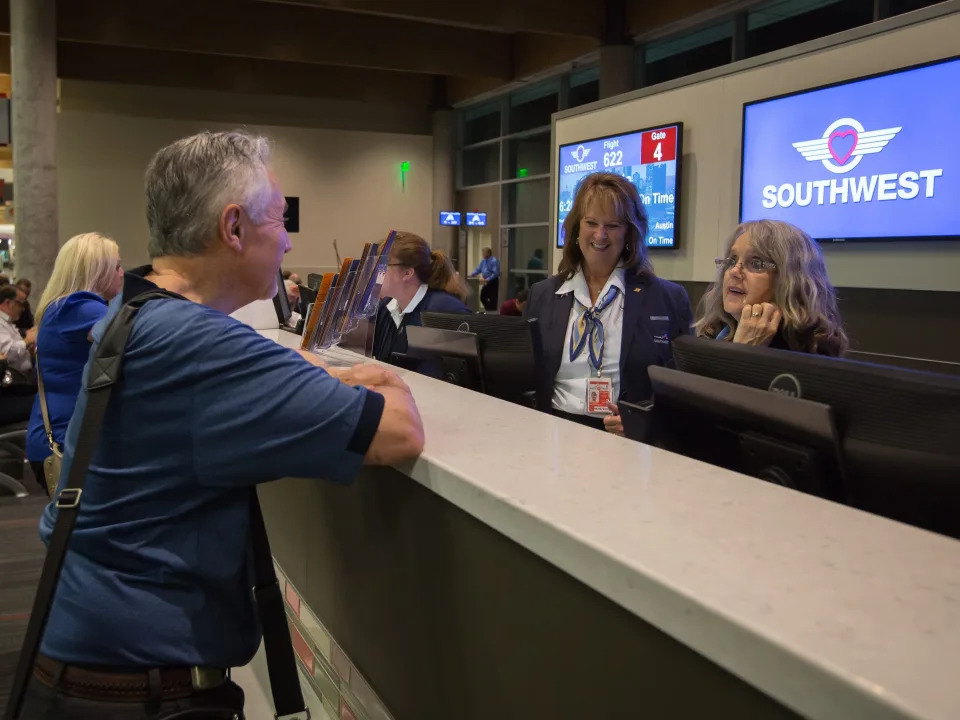 Opening day of new Love Field terminal in 2013