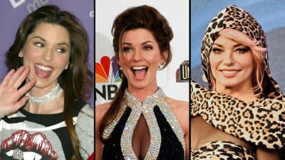 Shania Twain Through the Years