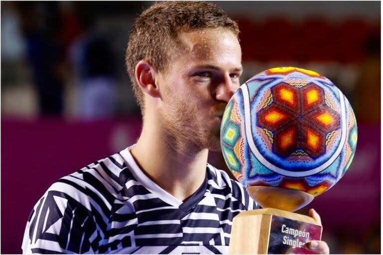 Diego Schwartzman eligió las 10 fotos de su carrera profesional