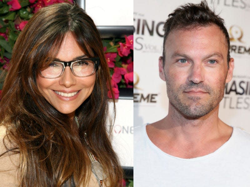 Vanessa Marcil and Brian Austin Green