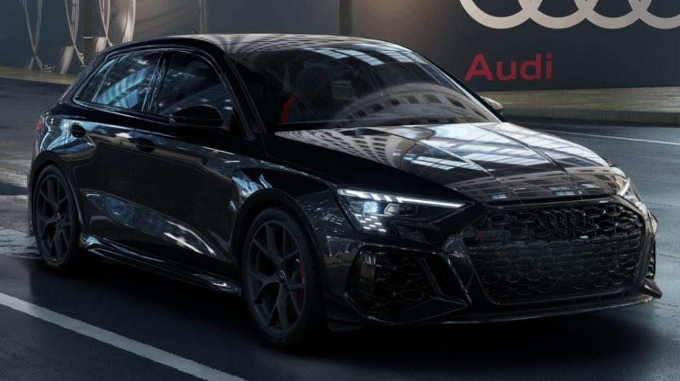 Audi推出RS 3 Sportback Online Exclusive Edition特仕車，只有在官網跟APP才買得到。(圖片來源/ Audi)