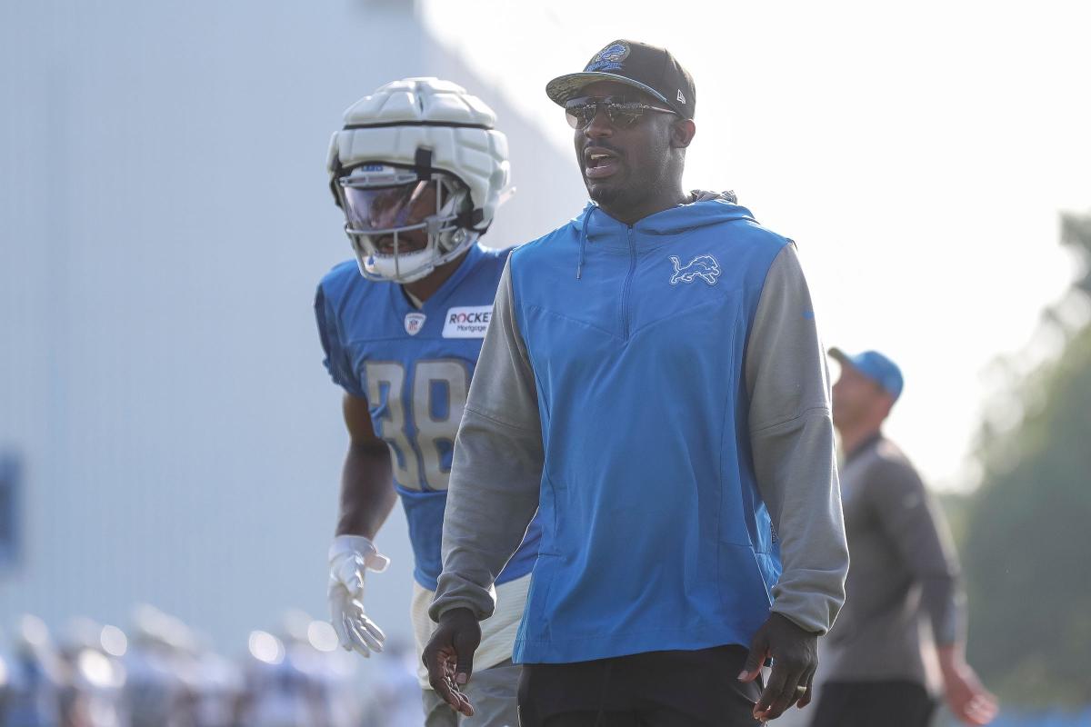 Detroit Lions observations Getting handson with new RBs coach Scottie