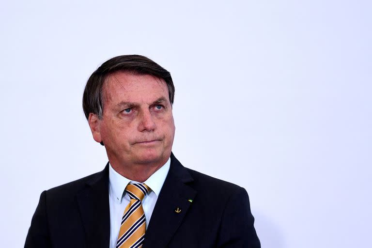 El presidente brasileño, Jair Bolsonaro, termina a fin de año su mandato. (Photo by EVARISTO SA / AFP)