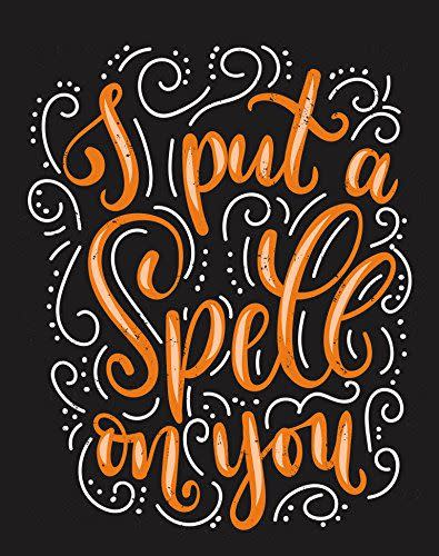 10) I Put a Spell on You Halloween Vinyl Decal Sticker