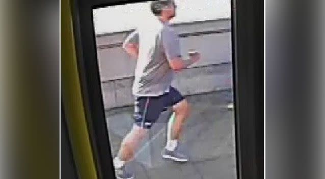 London police released the footage of the confronting incident as part of a public appeal for information into their investigation. Picture: Supplied