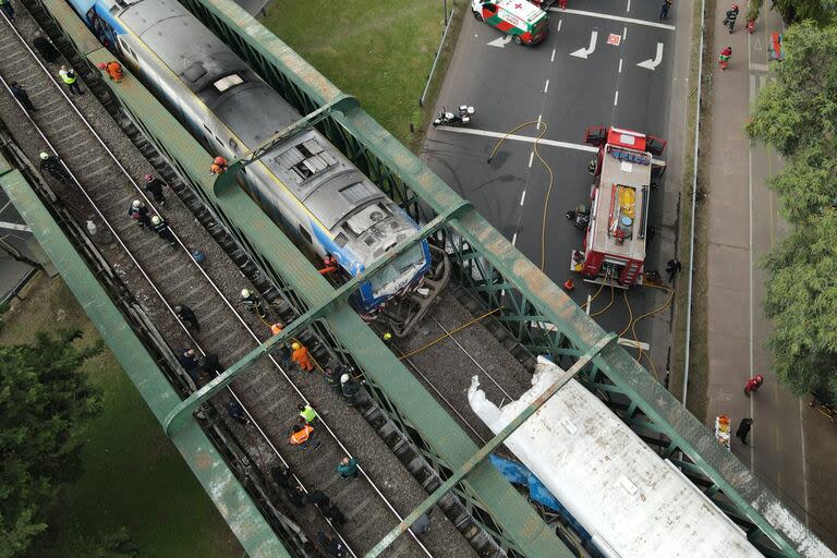 El accidente fue a las 10.31 de la mañana