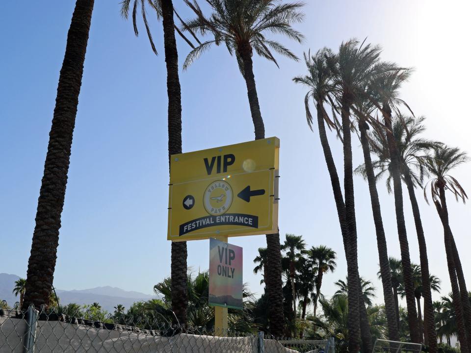 coachella VIP entrance