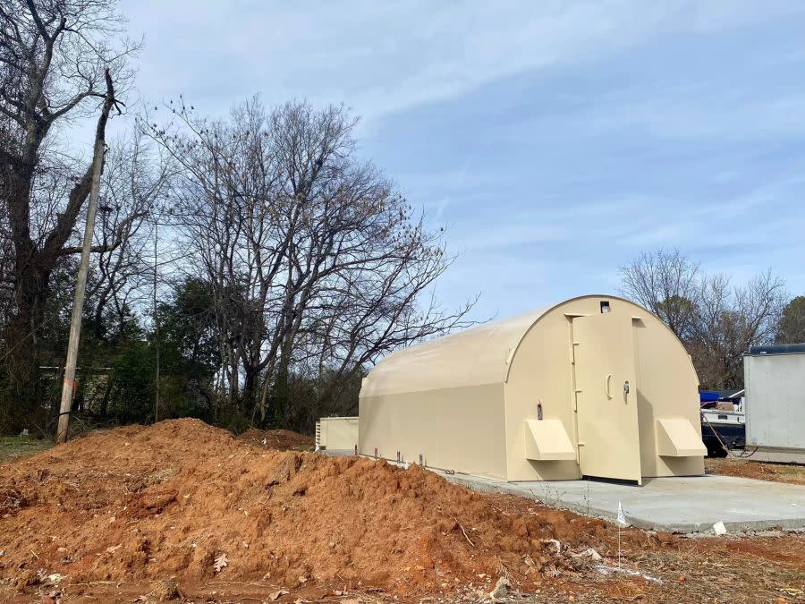 New Storm Shelter In Sheffield