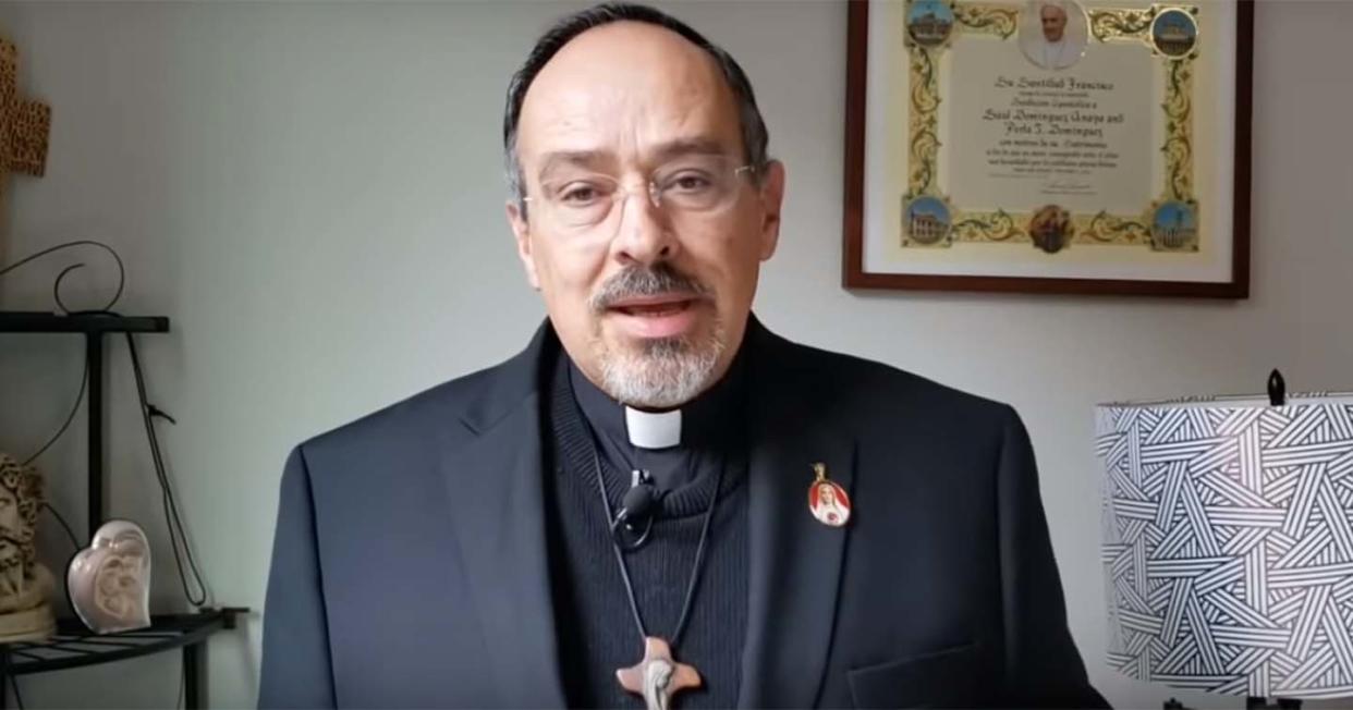 Foto: Captura de video YouTube vía  Padre Ernesto María Caro.