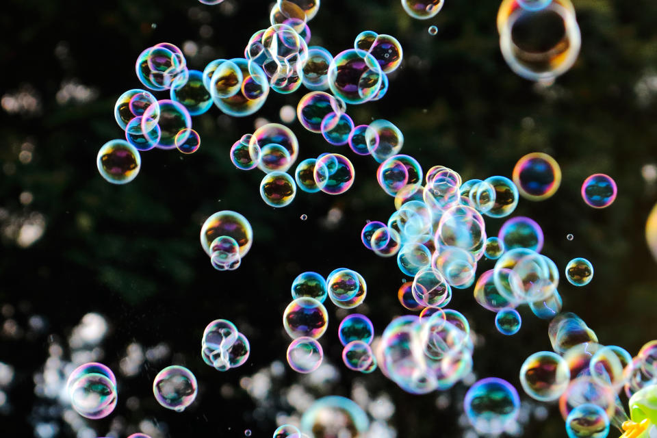 Soap bubbles. (Rapeepong Puttakumwong / Getty Images)