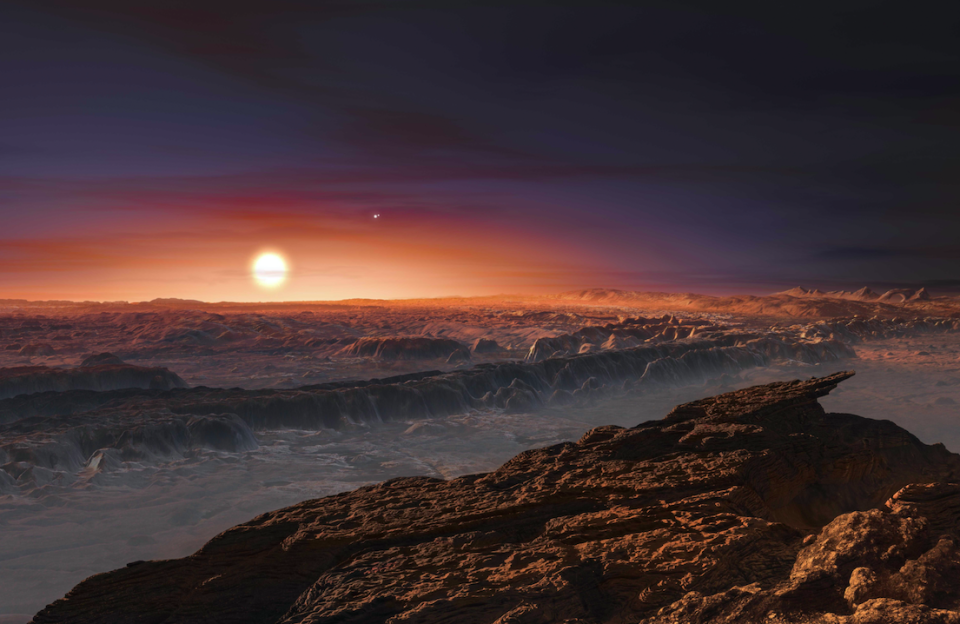 The exoplanet Proxima b is currently the closest to the Solar System (Picture: Rex)