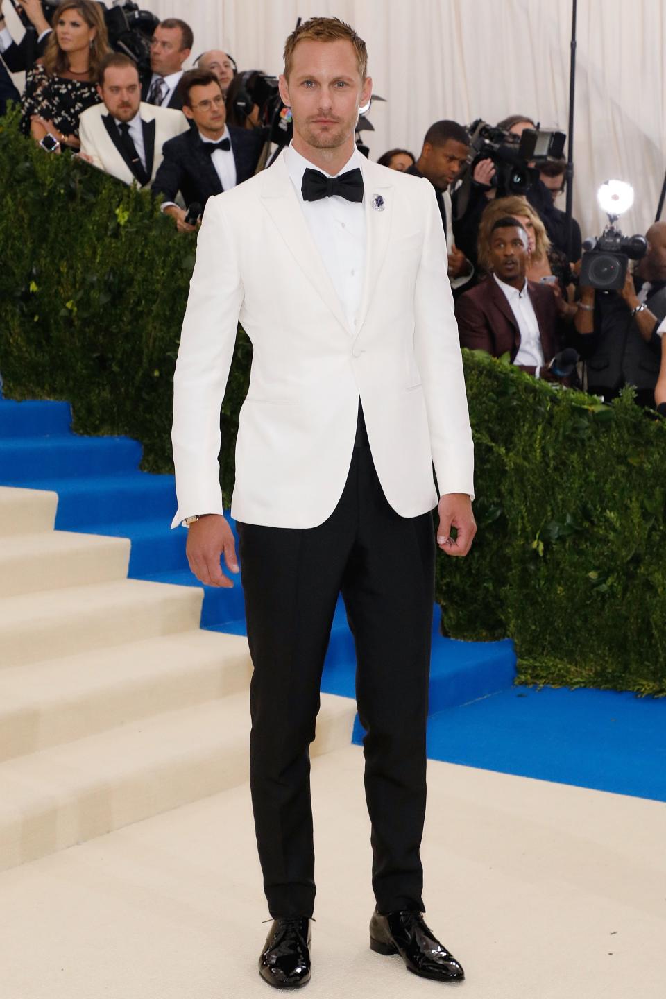 Alexander Skarsgard in Ermenegildo Zegna Couture