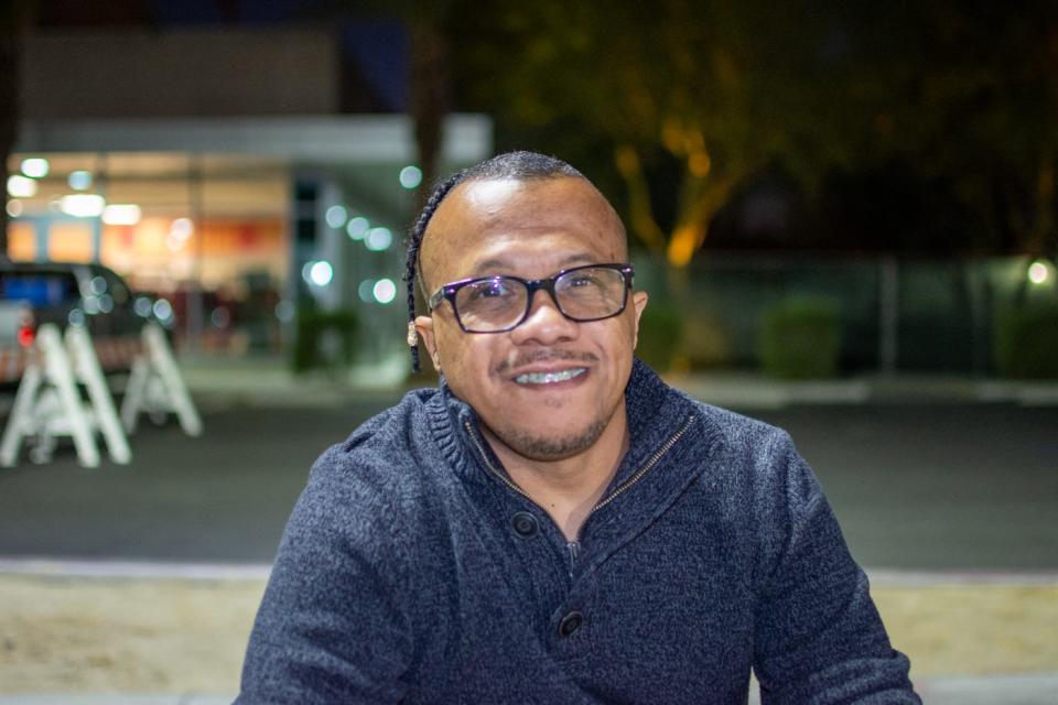 Emmanuel Doublin, a 43-year-old COD studio arts student, is an active member of the Black Student Success Center.
