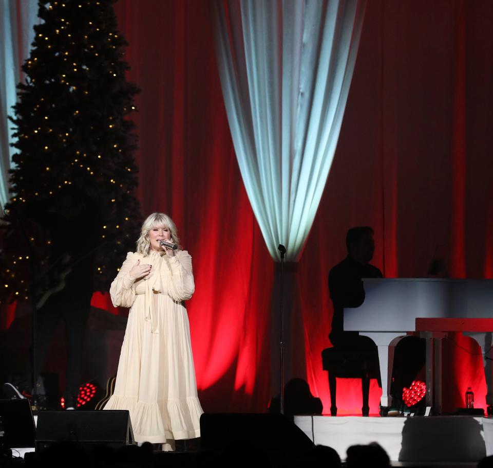 Nine-time Grammy nominee and five-time Dove Awards Vocalist of the Year, Natalie Grant, performed "O Holy Night" during the 24th Annual Union University Scholarship Banquet held at the Carl Perkins Civic Center on Tuesday, November 29, 2022.