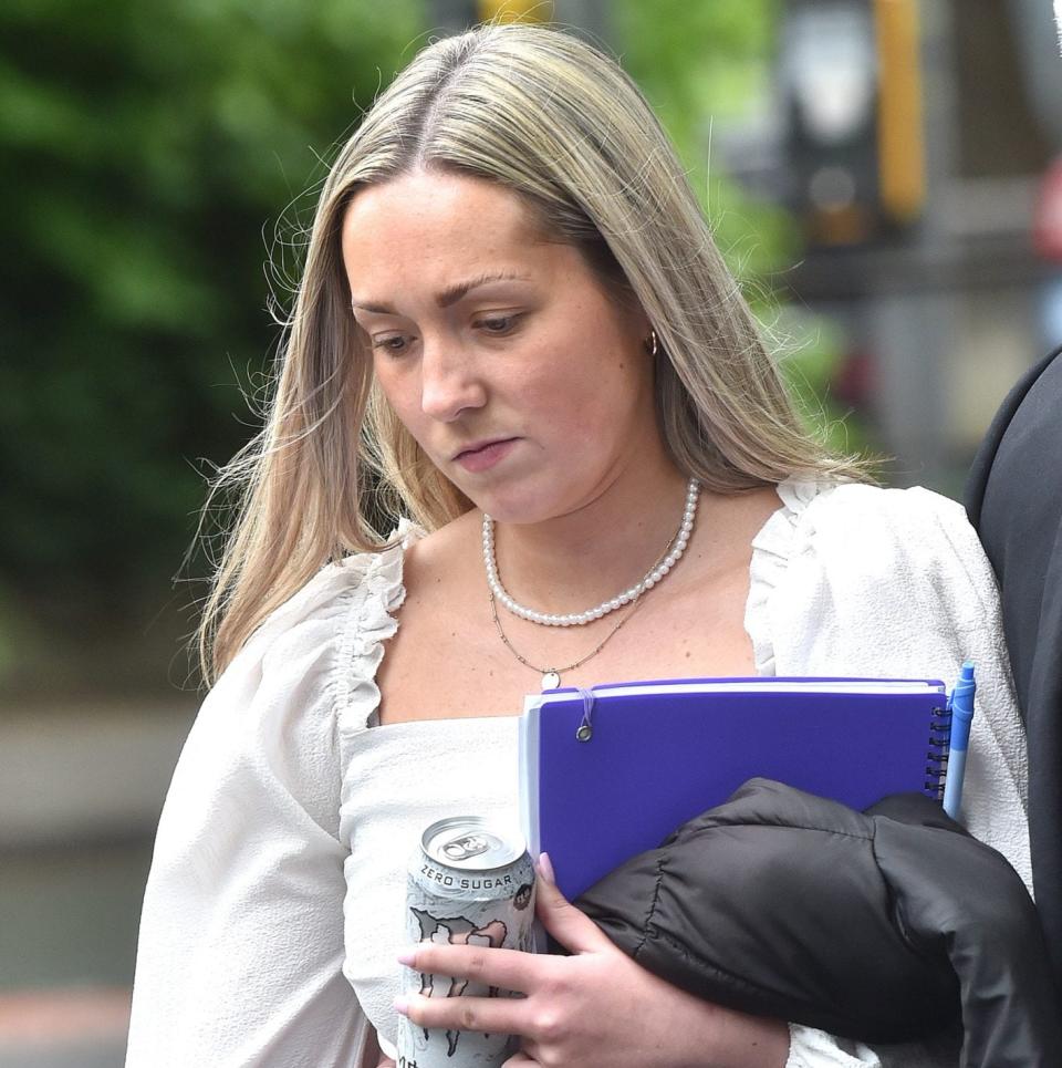 Rebecca Joynes is giving evidence for a second day at Manchester Crown Court