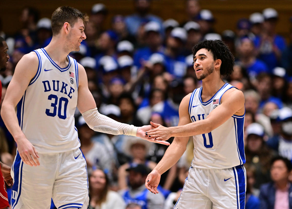 Duke’s Kyle Filipowski and Jared McCain announce their entry into the 2024 NBA draft