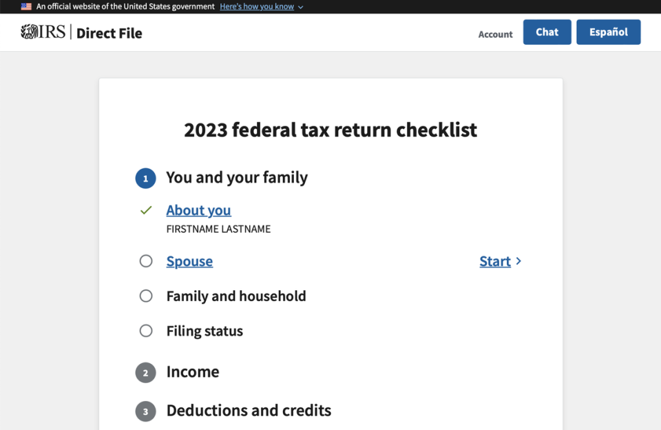 Can I file my taxes for free through the IRS? Here’s how the new Direct