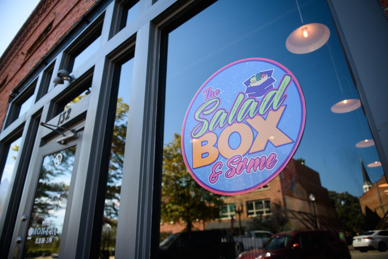 The Salad Box & Some opened Nov. 3 at 132 Person St. in Fayetteville.