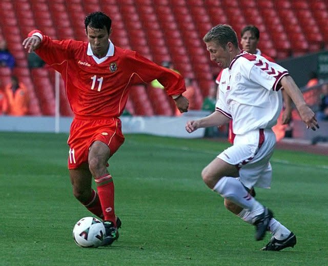 Wales/Denmark Giggs