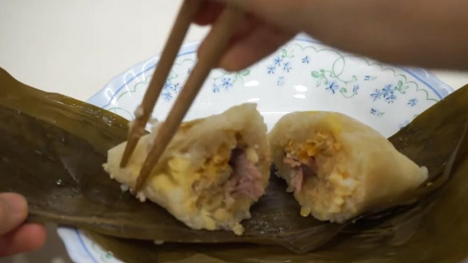 廣東粽。（圖／翻攝自YouTube Loklok Cook）